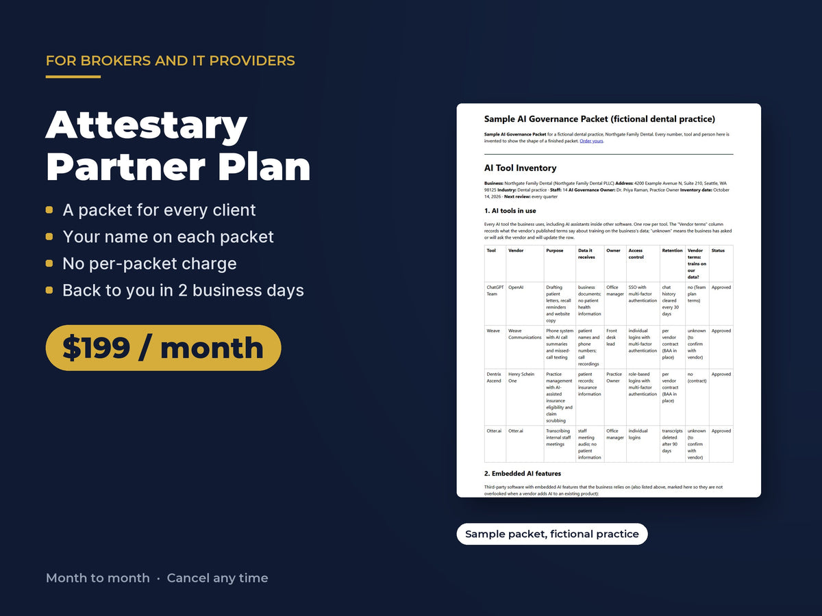 Attestary Partner Plan